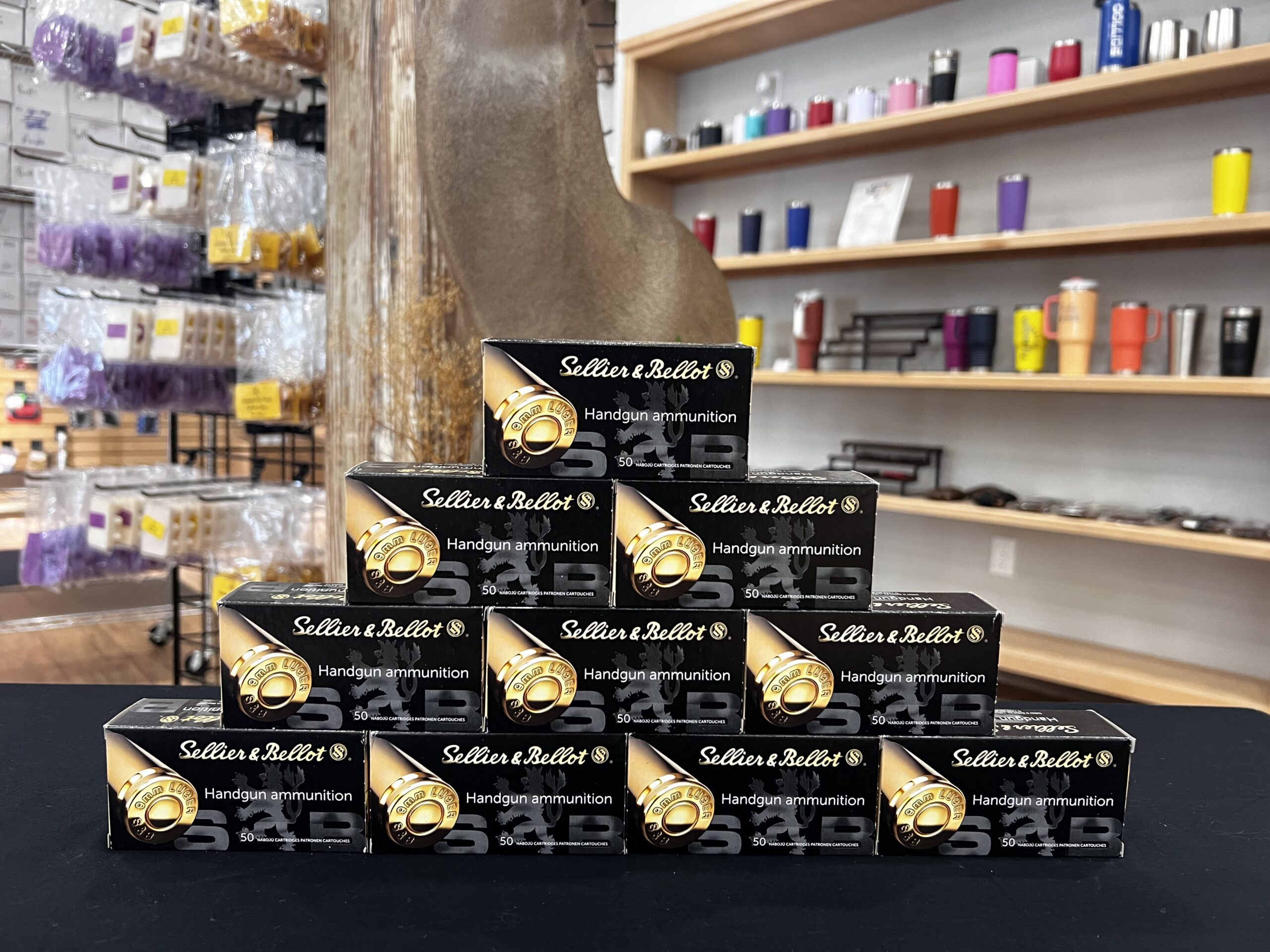 Y77 / 500 Rounds of Sellier & Bellot 9mm 115Gr.