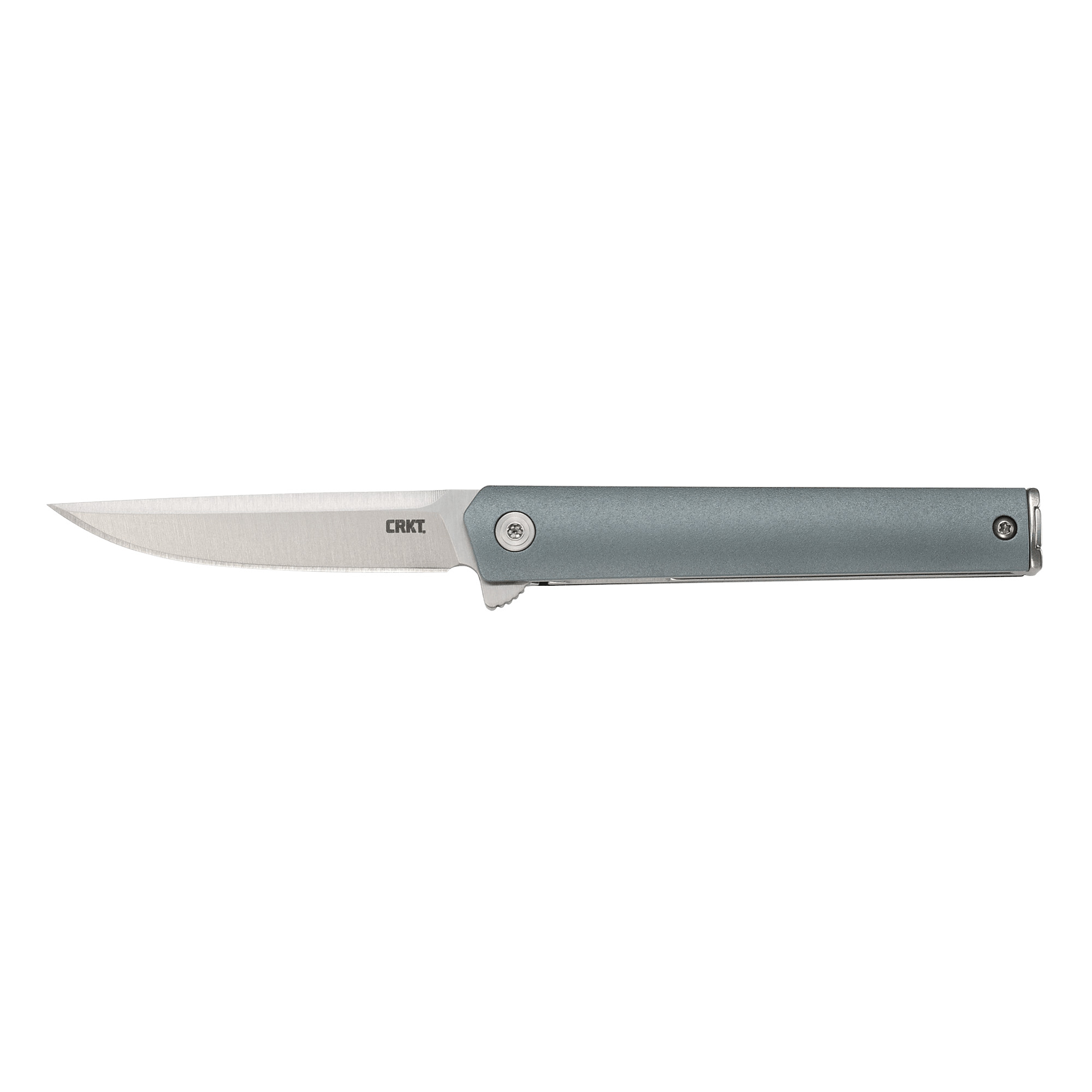 P94 /  Colombia River Knife & Tool CEO Folding Knife,Blue Glass-Reinforced Nylon Handle w/ Custom Laser Engraving Option