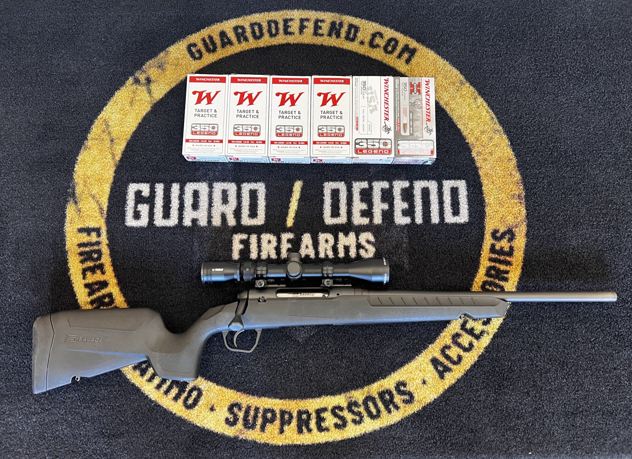 K89 / Savage Axis XP 350 Legend w/ 100 Rds of Training, 20 Rds of Hunting