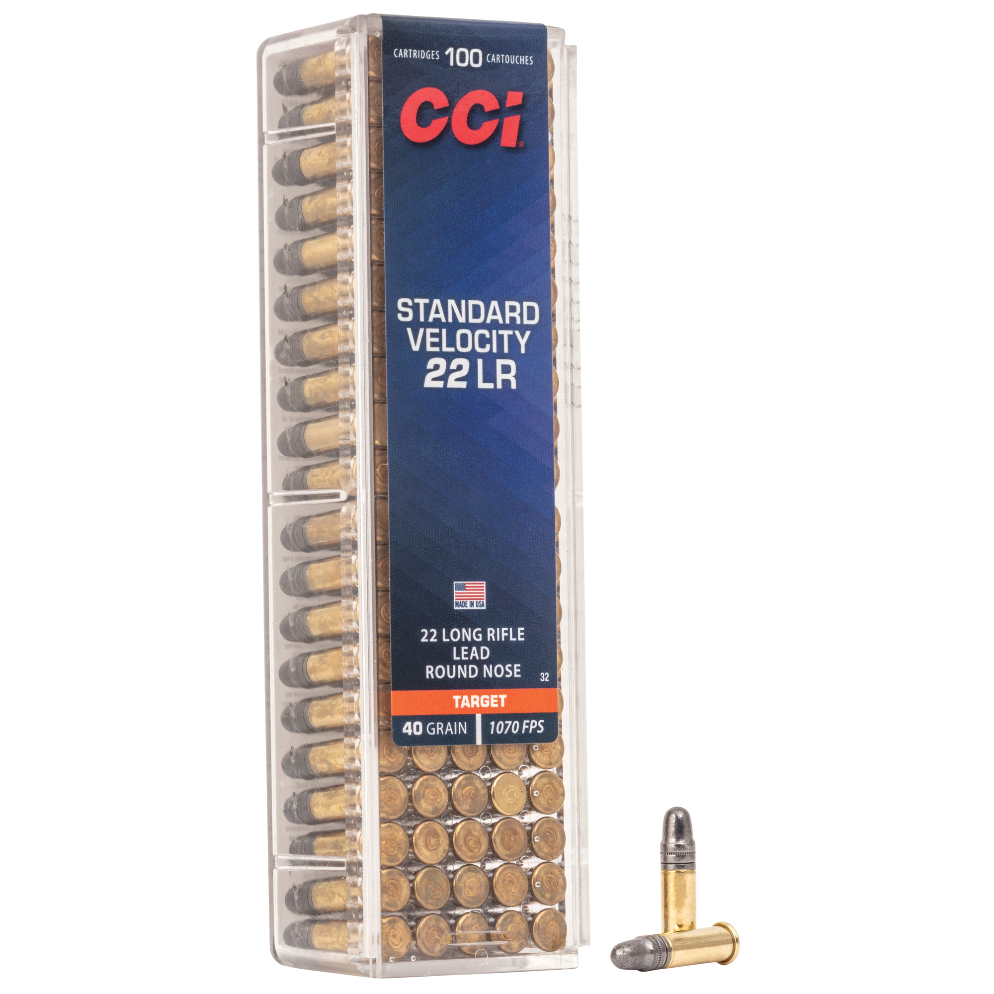 M13 / 1000 Rounds of CCi 22LR. Standard Velocity (10 Boxes of 100 Rounds)
